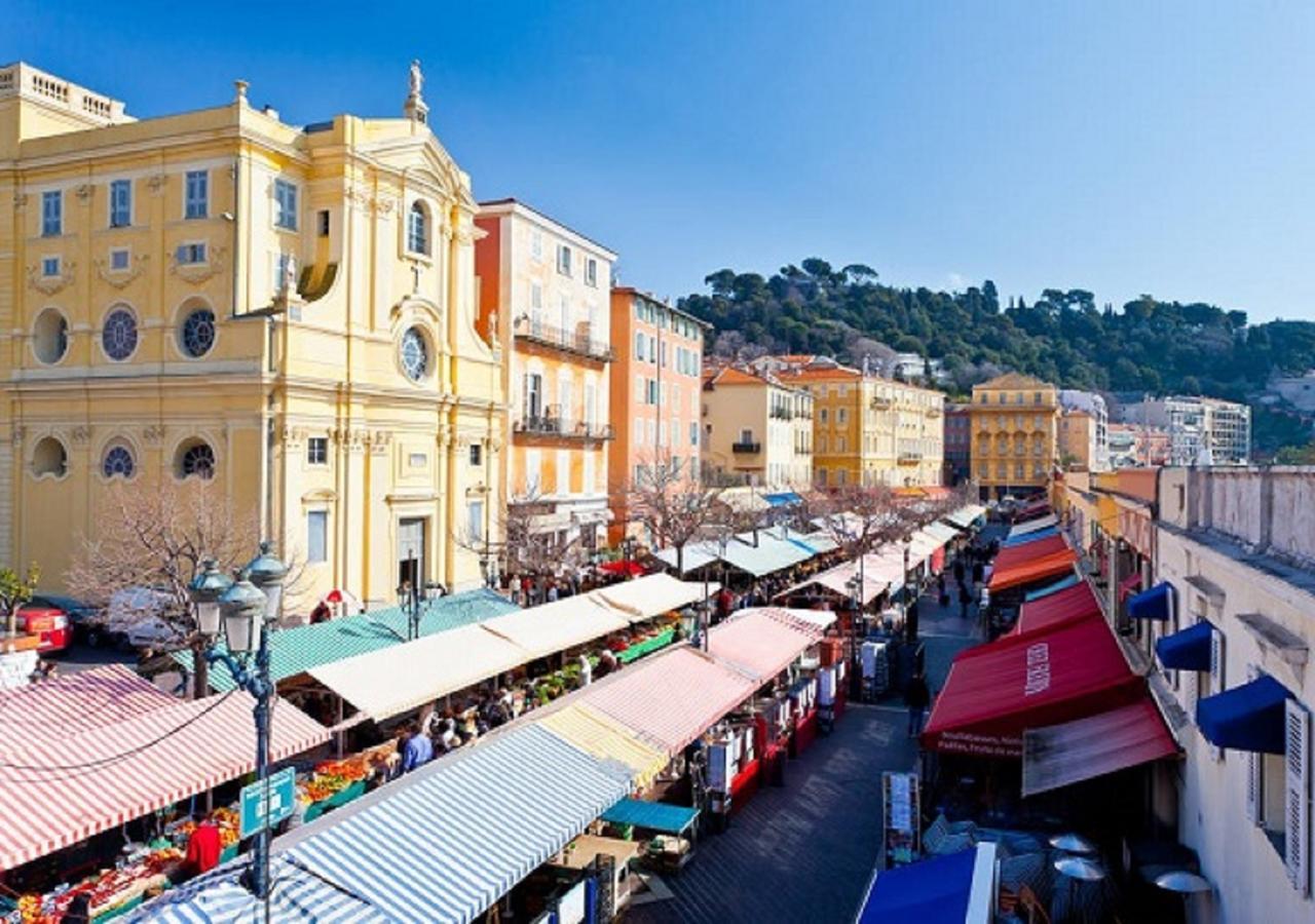 La Croix - F3, Terrasse Vue Panoramique, Vieux-Nice Old Town And Terrace Exterior photo